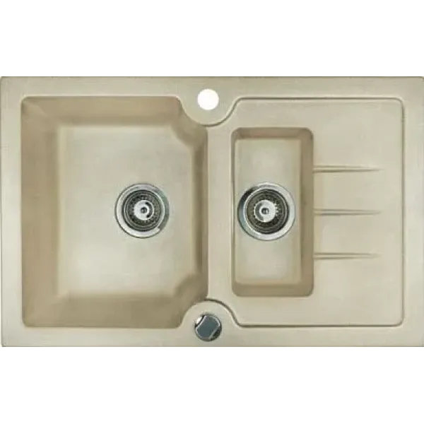 Кухонная мойка KUPPERSBERG modena 1,5b1d white