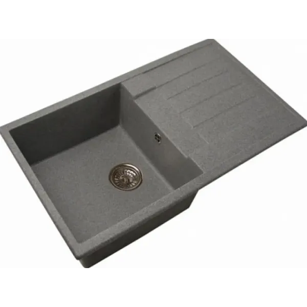 Кухонная мойка АКВАТОН Верона серый 100-М.03.150