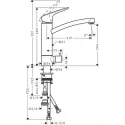 Смеситель HANSGROHE Logis 71834000 хром
