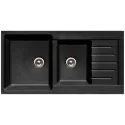Мойка GRANFEST Practic GF-P980KL (980х510) Черный 308 2-секц. 429645
