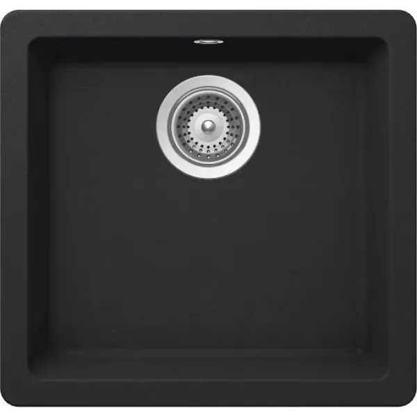 Кухонная мойка SCHOCK Quadro 50U Cristalite оникс