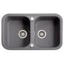 Кухонная мойка MARMORIN pesta black (170 203 002)