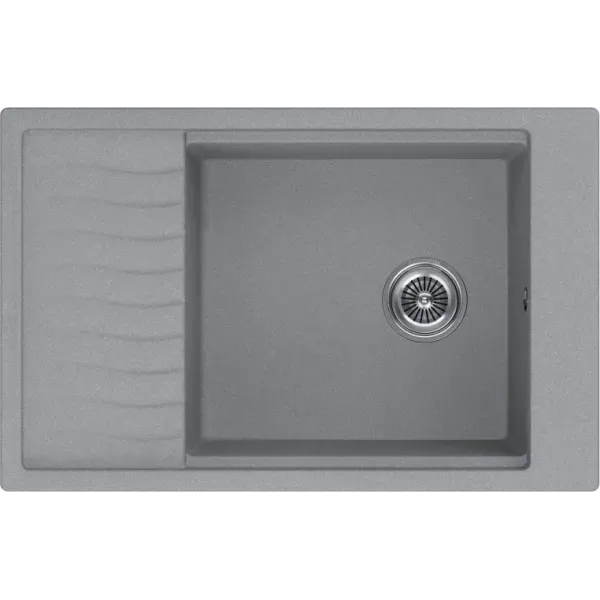 Кухонная мойка KUCHENSTERN BRETT 60 титан