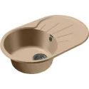 Кухонная мойка GRANFEST RONDO GF-R750L топаз