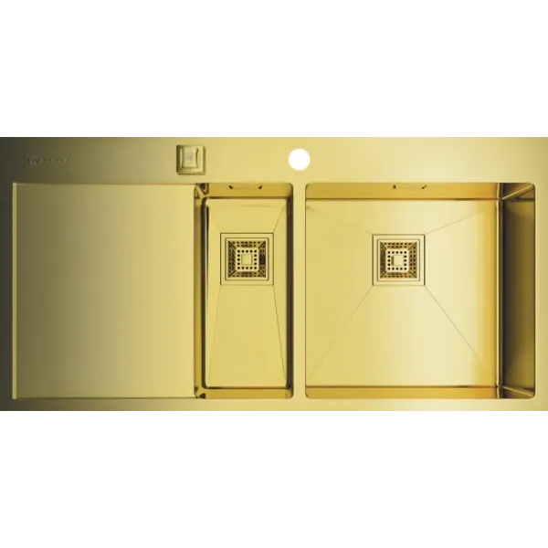 Кухонная мойка OMOIKIRI Akisame 100-2-LG-R (4993090)