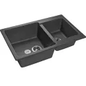 Кухонная мойка GRANFEST Practic GF-P780K серый