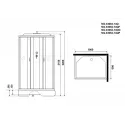 Душевая кабина NIAGARA NG-33084-14Q