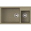 Кухонная мойка OMOIKIRI Tedori 86-2-LB-CH Tetogranit/шампань (4993937)