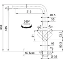 Смеситель FRANKE Mythos Nozzle (115.0547.853)