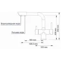 Смеситель WASSERKRAFT A8017 хром