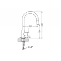 Смеситель ALVEUS DELOS - P CHR