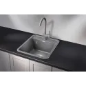 Кухонная мойка GRANULA ST-4202 графит