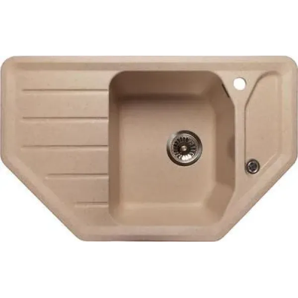 Мойка GRANFEST gf - c800e бежевый