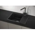 Кухонная мойка GRANULA ES-6202 шварц