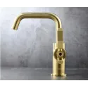 Смеситель BRONZE DE LUXE 1760'S LOFT матовое золото 1178CG