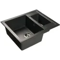Кухонная мойка GRANFEST gf-q610k чёрный