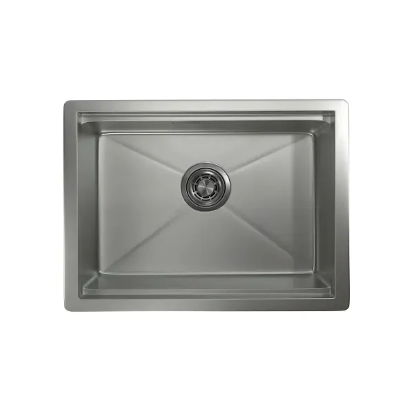 Кухонная мойка GRANULA KS-6045U сталь/матовая