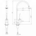Смеситель LEMARK Soul LM6005C хром