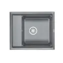 Кухонная мойка GRANULA KS-6004 алюминиум