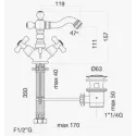 Смеситель FIORE Margot 26ZZ0635