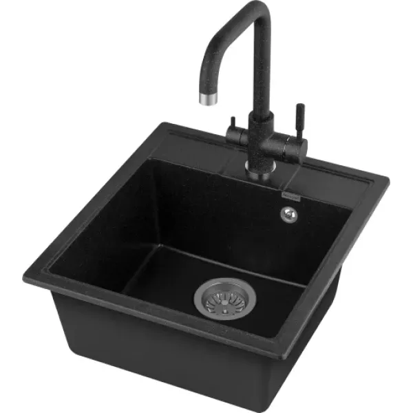 Кухонная мойка WEISSGAUFF WG 406308 Comfort Onyx