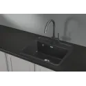 Кухонная мойка GRANULA ST-5601 чёрный