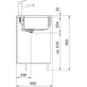 Кухонная мойка FRANKE BXM 210/110-68 F-INOX антрацит (127.0650.364)