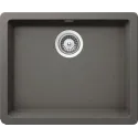 Кухонная мойка SCHOCK soho 60 (n-100) cristadur 550x430 серебристый камень