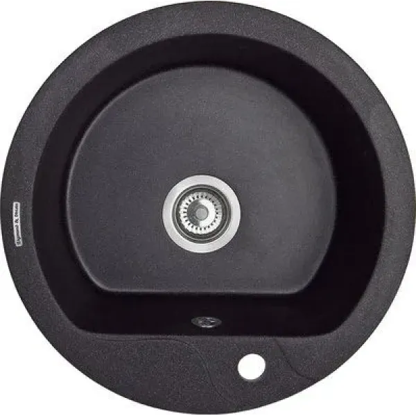 Кухонная мойка ZIGMUND & SHTAIN kreis 505f(темная скала)