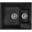 Кухонная мойка FLORENTINA Липси 580К черный