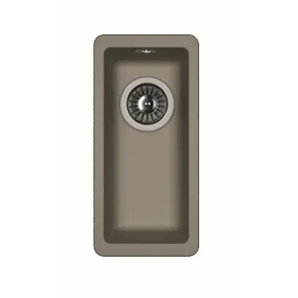 Кухонная мойка FLORENTINA ВЕГА 160 Серый шелк 22.300.00160.307