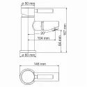 Смеситель WASSERKRAFT Main 4103 Thermo