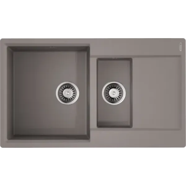 Кухонная мойка OMOIKIRI Daisen 86-2-GR (4993475) Artgranit/Leningrad grey