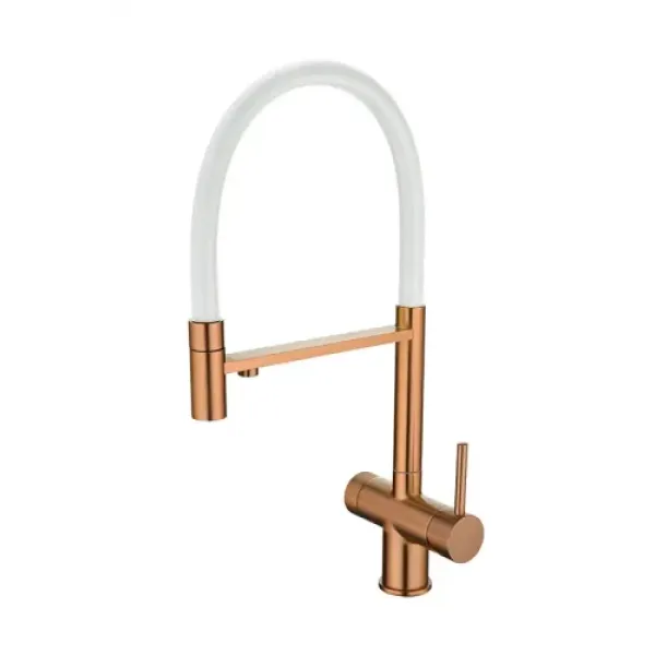 Смеситель EMAR ЕС-7024WHT PVD Coppery