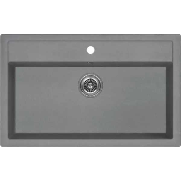 Кухонная мойка KUCHENSTERN TOP 80 титан