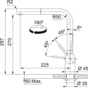 Смеситель FRANKE Atlas Neo Window Side (115.0521.439)
