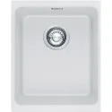 Кухонная мойка FRANKE KBG 110-34 под столешницу вентиль-автомат белый
