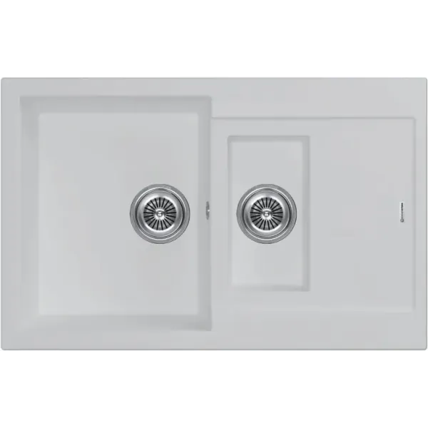 Кухонная мойка KUCHENSTERN PLAT 60-2 белый