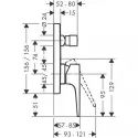 Смеситель HANSGROHE Metropol 32545000 хром