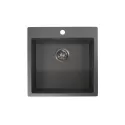 Кухонная мойка GRANULA GR-5151 графит/матовый