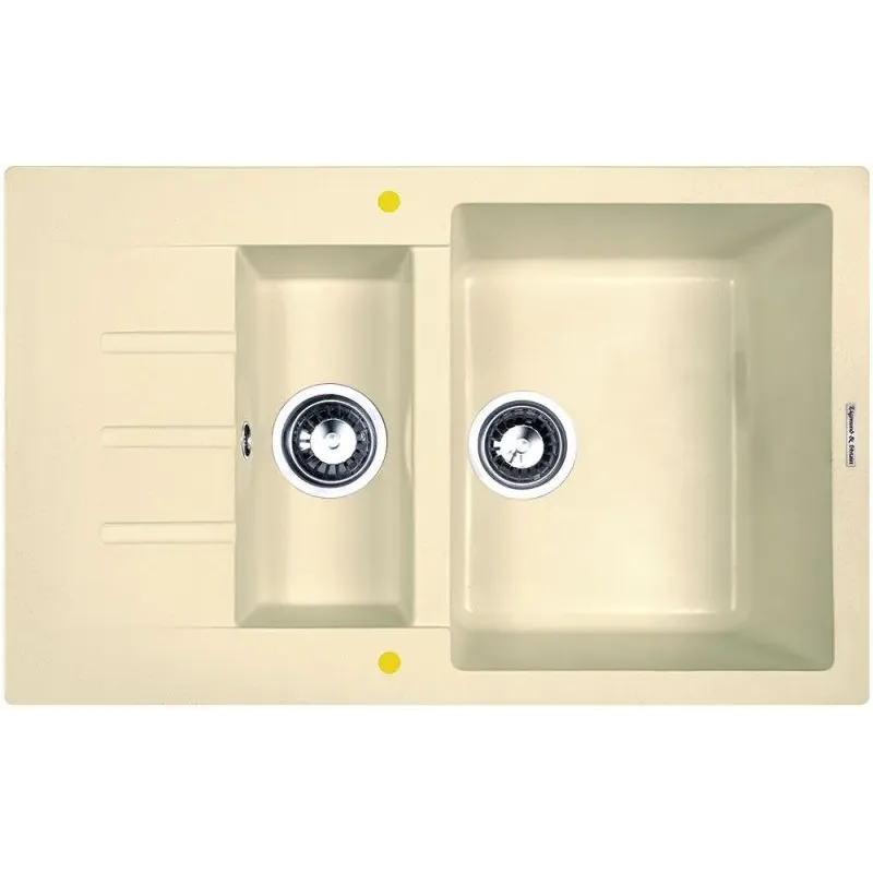 Кухонная мойка ZIGMUND & SHTAIN rechteck 775.2(молодое шампанское)