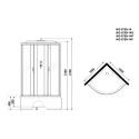 Душевая кабина NIAGARA NG-6709-14P