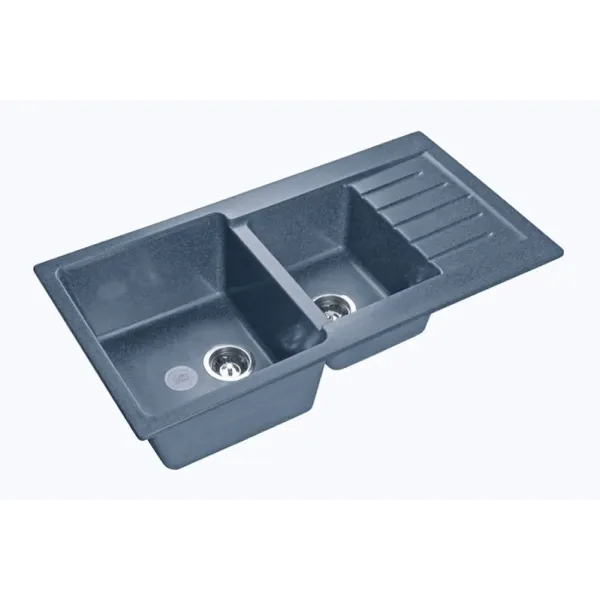 Кухонная мойка GRANFEST Practic GF-P980KL графит
