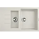 Кухонная мойка LAVA d.2 (latte белый)