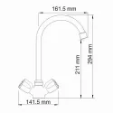 Смеситель WASSERKRAFT Amper 2907