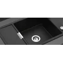 Кухонная мойка SCHOCK Eton 60 D Small Cristadur магма