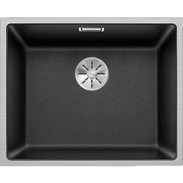Кухонная мойка Blanco SUBLINE 500-IF антрацит с отв.арм. InFino (арт.524107)