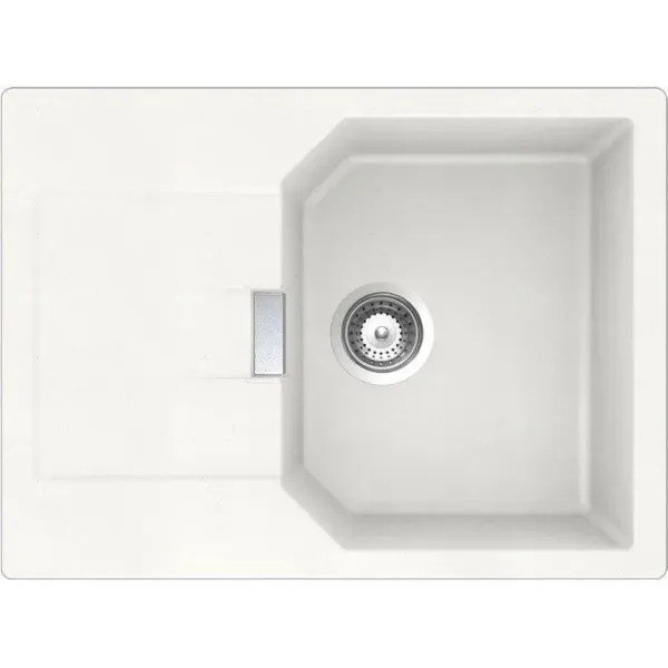 Мойка SCHOCK 700585 manhattan 45 d cristalite корз.клапан 690x510 альпина