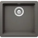 Кухонная мойка SCHOCK Soho 50U (N-100S) Cristadur серебристый камень