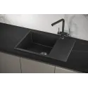 Кухонная мойка GRANULA ES-7003 черный